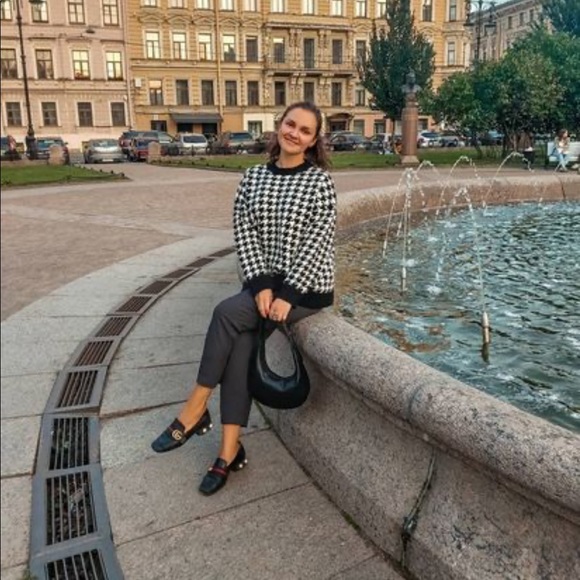 Mango houndstooth sweater bloggers fav, Rare❤️ - Picture 11 of 12